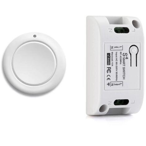 Interruttore Telecomando Wireless 4 Canali 110V-220V AC – Domotica Intelligente, Nuovo
