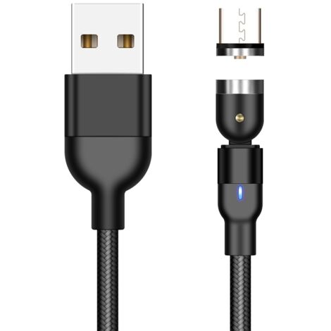 Cavo USB Micro USB – 2 metri per Nokia 9 ricarica rapida – Cavo di ricarica / sincronizzazione rapida trasferimento dati