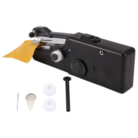 Macchina Da Cucire Portatile Elettrica Mini – Con Kit Accessori – Funziona A Batteria O USB – Per Principianti E Adulti