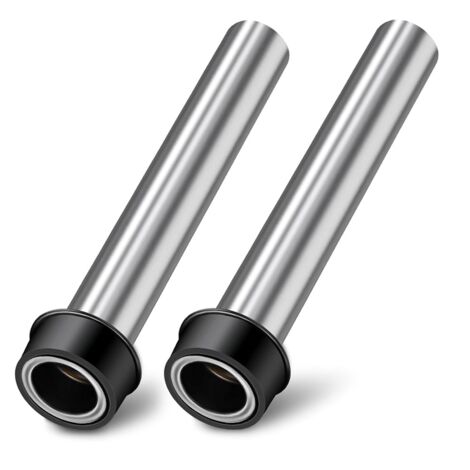 2 Filtri Per Scarico Lavandino In Acciaio Inox 3,2 Cm - Raccogli Capelli E Detriti
