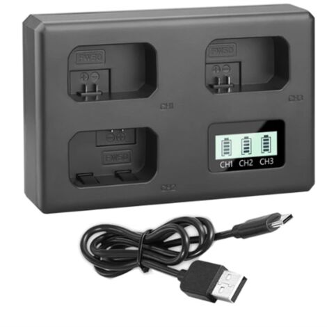 PowerSmart Caricabatteria + Auto Cavo per sony A 37, Alpha 7, 5100, NP-FW50