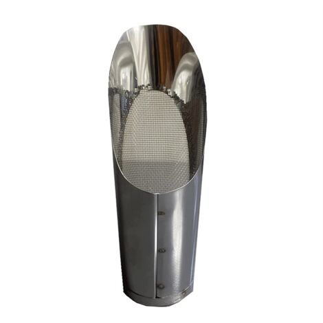 Setaccio Da Giardino In Plastica Verde Per Compost E Terra, Maglia 3-3.5 Mm, Diametro 21 Cm, Leggero E Facile Da Usare