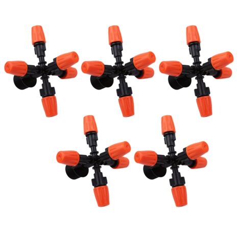 Irrigatore Da Giardino Rotante 360° A 3 Bracci | Sprinkler Per Prato Con 12 Ugelli | Gioco Acqua Per Bambini | Annaffiatura Automatica - 5
