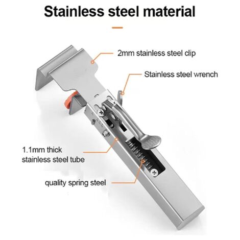 MORSETTO CLIP LEGATURA Metallo Legatura Sassofono Contralto Per - Foto 5