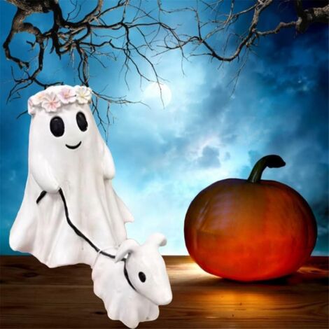 DabbOo 20 Pezzi Ornamenti in Resina di Zucca di Halloween, Rifornimenti del Fumetto della Zucca di Halloween, Adatti per Decorazioni di Zucca, Decorazioni per Telefoni Fai-da-Te E Altri Mestieri