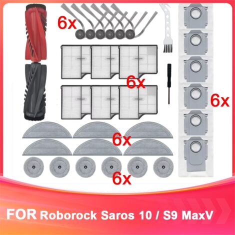 Set Accessori Per Aspirapolvere Robot 360 S5 S7 – Spazzola Principale, Laterale E Filtro HEPA, Ricambi Di Manutenzione - 5
