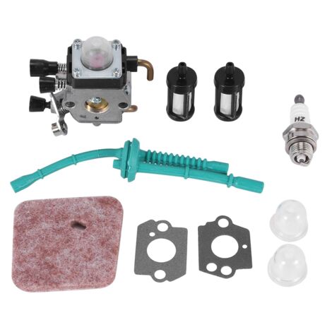 KIT CARBURATORE PER STIHL FS55 FS55R FS55RC FS38 KM55 HL45 KM55R filtro