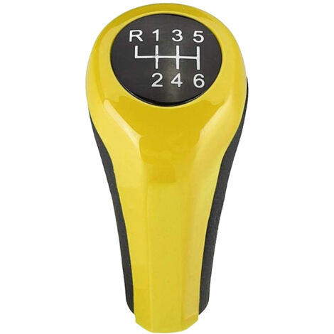Hacreyatu Pomello del cambio a 5/6 velocità per BMW E81 E82 E87 E88 F20 E90 E91 E92 E93 E30 E36 E46 F30 E60 E61 E28 E34 E39 E63 E64 E23 32 E3. 8 E83