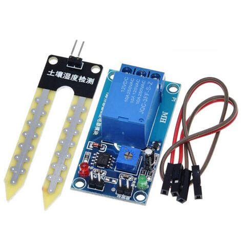 Modulo Sensore Umidità Suolo 12V Con Display LED E Regolatore Irrigazione Automatica
