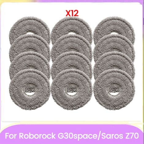 2 Panni In Microfibra Lavabili Per Robot Aspirapolvere 360 S6 - Ricambio Originale Roboter-Deals