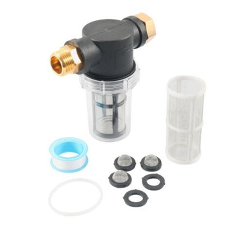 CONNETTORE FILTRO RUBINETTO Tubo Auto Collegamento Parti Raccordo Tubo Pressione Plastica EUR 7