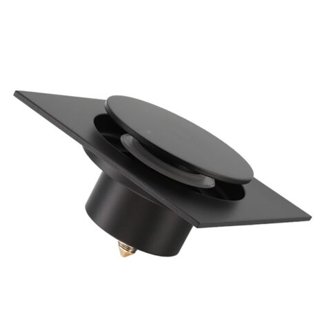 ZGRK scarico a pavimento per bagno quadrato 10cm scarico per doccia in bronzo antico scarico a gravà spazzolato balcone bagno scarichi antiodore  13