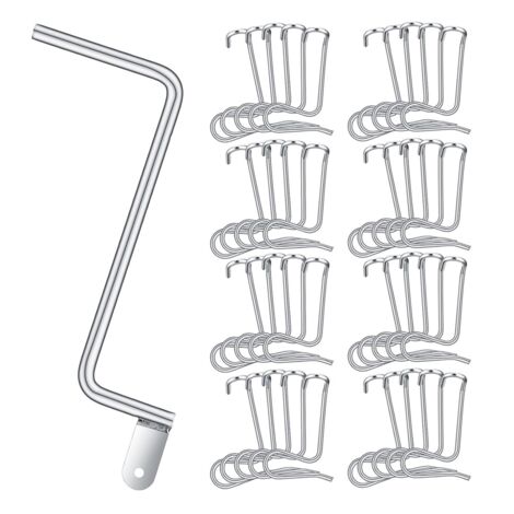 Tenditore permanente a cricchetto con isolatore in plastica bullnose
