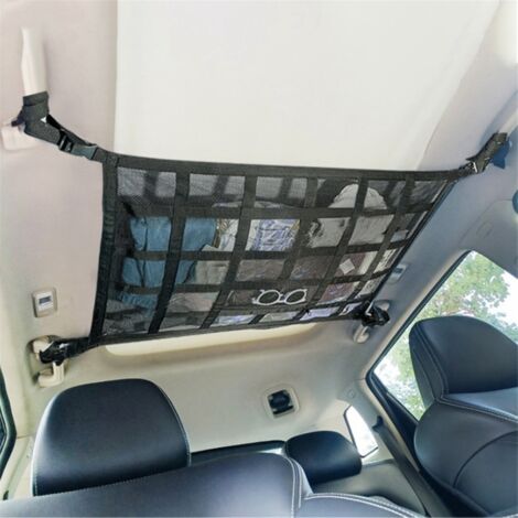 Rete Carico Per SUV E Furgoni MaxEarn Rete Bagagli Per Auto, 90 X 35 Cm, Per VW Caddy, Rete Per Bagagliaio Auto, Tettuccio Auto, In Nylon, Per Tettuccio VW E Camper Rete