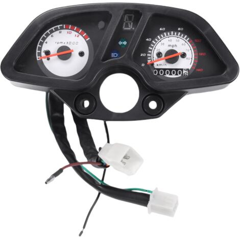 Cruscotto Contagiri Per Moto Suzuki Qm200gy II/III E GXT200 - Tachimetro Con Indicatore Marce