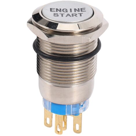 Pulsante Interruttore Officina 2022 Nuovo Pulsante 12V Reset Momentaneo