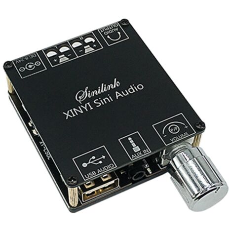 Reland Sun Scheda Amplificatore Digitale Stereo 2 Canali - 2x50W, TPA3116, Alimentazione 5-26VDC, Per Altoparlanti 4-8 Ohm - 6