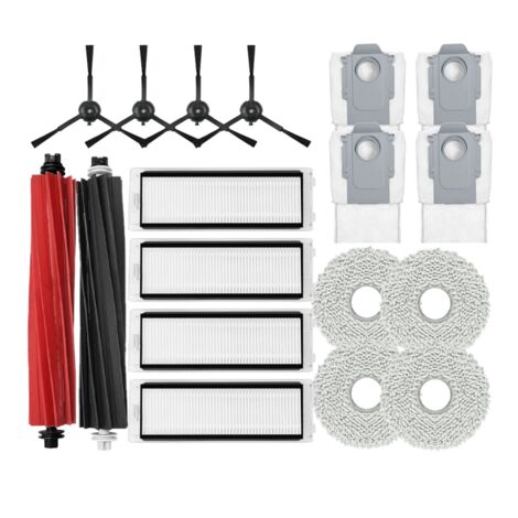 Odashen Aggiornamento Gomma Principale Spazzola Accessori per Roborock S7 Robotic Vacuum Cleaner Parts
