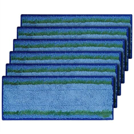 Kleen Handler Mocio In Microfibra Extra Large 122 Cm – Confezione 6 Testine Di Ricambio Lavabili – Per Pavimenti In Legno, Piastrelle, Marmo - copertina