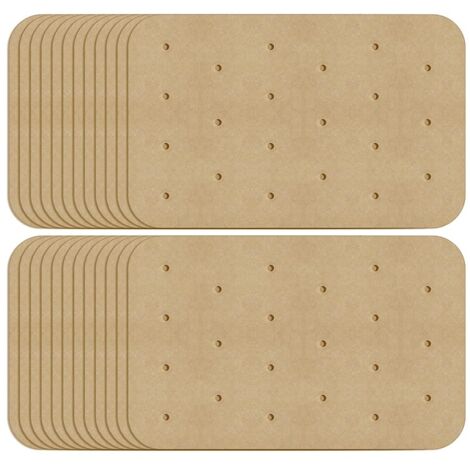 Fodere Per Friggitrice Ad Aria Monouso In Carta Per Friggitrice Doppia 200 Pezzi Rettangolari Accessori~p173182701