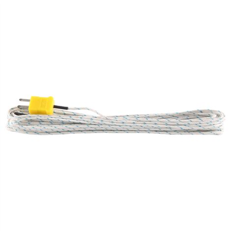 Sonda Termocoppia Tipo K - Da -50°C A 1200°C Per Regolatore Temperatura