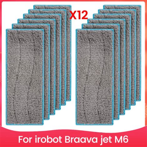 2 Panni Mocio In Microfibra Di Ricambio Per Robot Aspirapolvere Roidmi Eve Plus - Lavabili E Riutilizzabili - 5