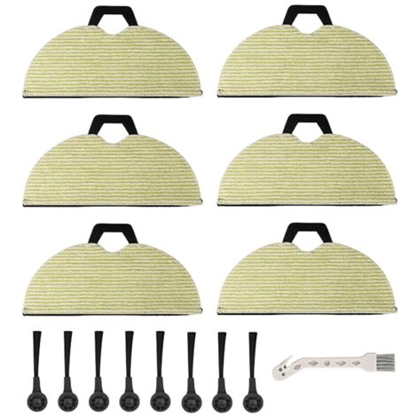 4 Panni Di Ricambio In Microfibra Per Robot Aspirapolvere Proscenic P11/P11 Combo/P10/P10 Pro/U1 - 3