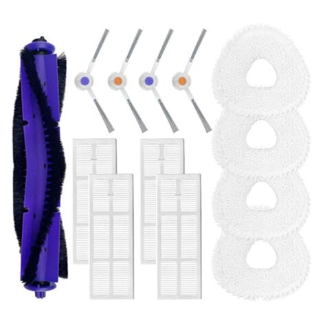 Kit Filtri E Spazzole Laterali Per Robot Aspirapolvere MAMNV BR150/BR151 – 3 Filtri + 4 Spazzole