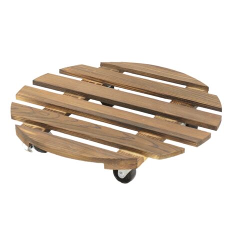 10 Sottovasi Rotondi In Plastica Per Fiori, 9 Misure Diverse (da 30 Cm A ...) - Colori Terracotta E Nero A Scelta, Vaso Non Incluso