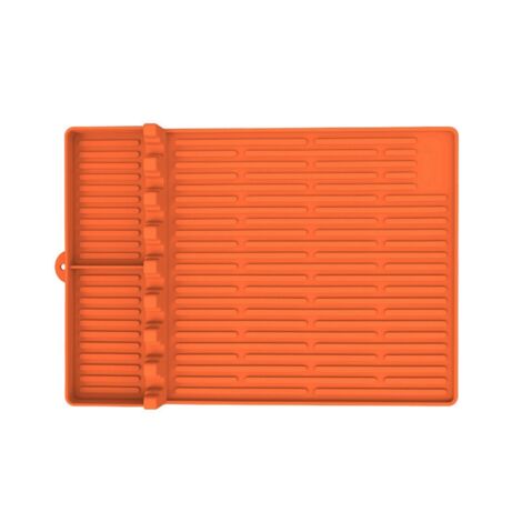 Contacto Bander Tappetino In Silicone Per Forno A Rombi - Terracotta 30x17,5 Cm - Resistente Da -40°C A +230°C - Lavabile In Lavastoviglie - 2