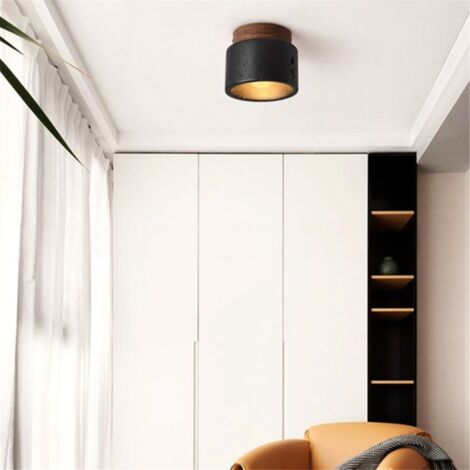 Lampada A Sospensione Wabi-Sabi Lampada Moderna E27 Lampadario Tavolo Da Pranzo Creativa Paralume In Pietra Imitazione Per Sala Da Pranzo Camera Da Letto Soggiorno Cucina Isola Corridoio Bianco,B