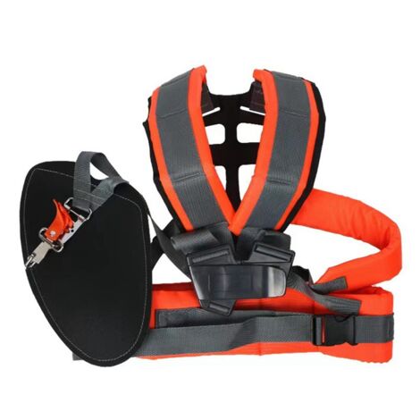 Set 2 Cinghie Portasci Regolabili - Tracolla Imbottita Per Sci E