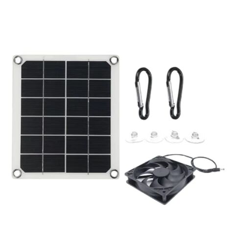 Ventilatore di scarico del pannello solare da 30 W Mini ventilatore Ventilatore di scarico del pannello solare da 30 W Mini ventilatore