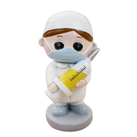 50pz Mini Statuette in Resina Raffiguranti Cardinali, Piccole