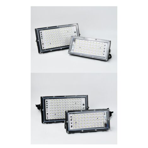 Faretto LED RGB Aigostar 50W – 2 Pezzi, Impermeabile IP65, Telecomando Con Timer E Modalità Stroboscopiche