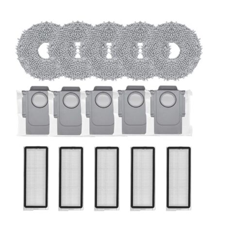 Set accessori pulizia per JONR per P20 PRO panno mop sacchetti polvere spazzole