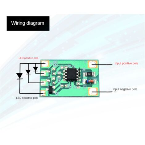 20/pz nuovo chip driver per luce solare da prato originale YX8018 TO-94