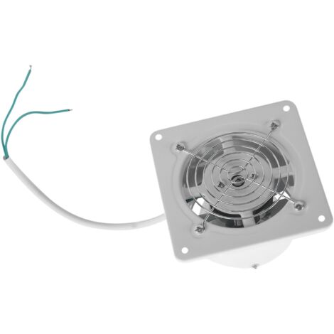 Estrattore D'aria Per Parete Da 100 Mm Con Timer, Colore Oro, Per Cucina E Bagno, Ventilatore - 3