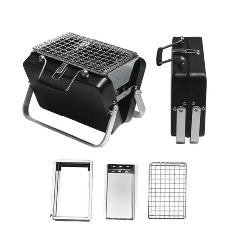 Barbecue Compatto A Carbone Per Cucinare All'aperto, Viaggi In Camper E Picnic 88340241