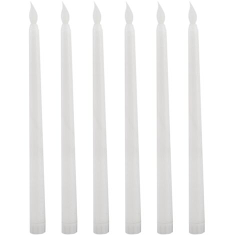 Candela a Led, Candele senza Fiamma con Batterie Candele Lunghe