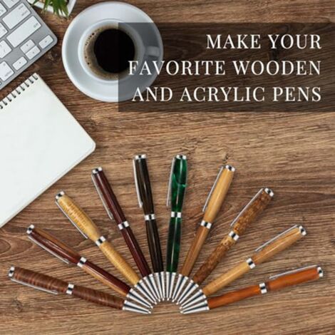 Kit Penne Per Tornitura Legno - 10 Confezioni Stile Europeo (Rame) - Foto 5