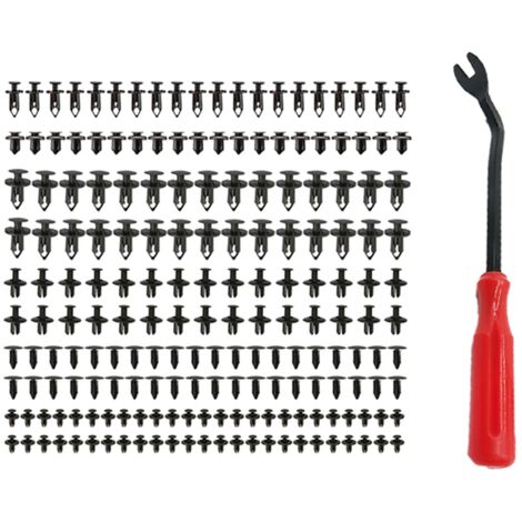 Kit Clip E Rivetti Per Paraurti Auto - Fissaggio Pannelli E Parafanghi In ABS