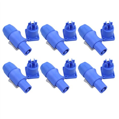 Pyatofyy 10-delige set PowerCON type A NAC3 NAC3MPA-1 chassis plug panel