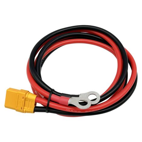 XT60 to O Ring Terminal Cable 12AWG 59inch XT60H Female to O