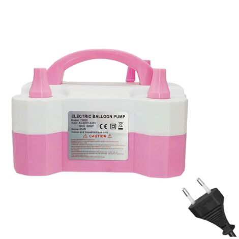 Nestling Pompa Elettrica per Palloncini-Gonfiatore Palloncini Elettrico(600W)-Due modalità di Funzionamento Pompa Palloncino-1 Punto di Colla, 1 Nastro, 2 Annodatori-Adatto per Feste, Matrimoni, viola