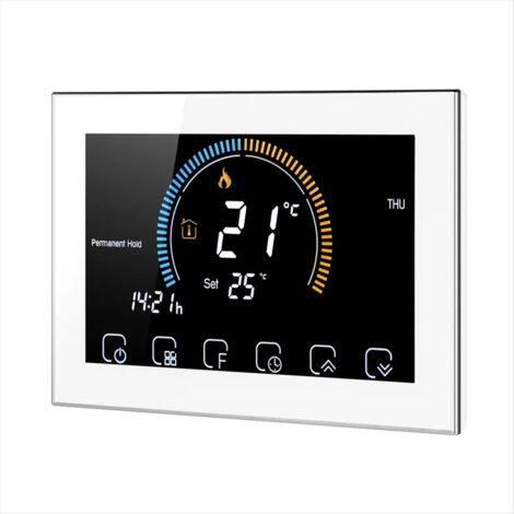 Termostato Intelligente GANCEI – Programmable Digitale Per Caldaia, Con Antigelo E Blocco Bambini, Display LCD