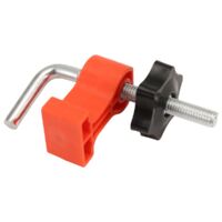 Morsetto di posizionamento a 90 ° tipo L Morsetti ad angolo retto Utensile per la lavorazione del legno Localizzatore ausiliario Righello quadrato in plastica Supporto angolare per falegnami(3inch