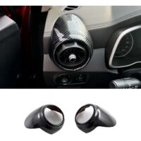 Copertura In ABS Per Bocchette Aria Lato Guida – Compatibile Con MG ZS 2024, Effetto Carbonio, LHD