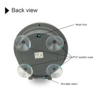 Timer Digitale Impermeabile IPX66 Con Magnete E Display LCD - Per Doccia, Bagno, Cucina, 99 Min E 50 Sec, 7 Tasti