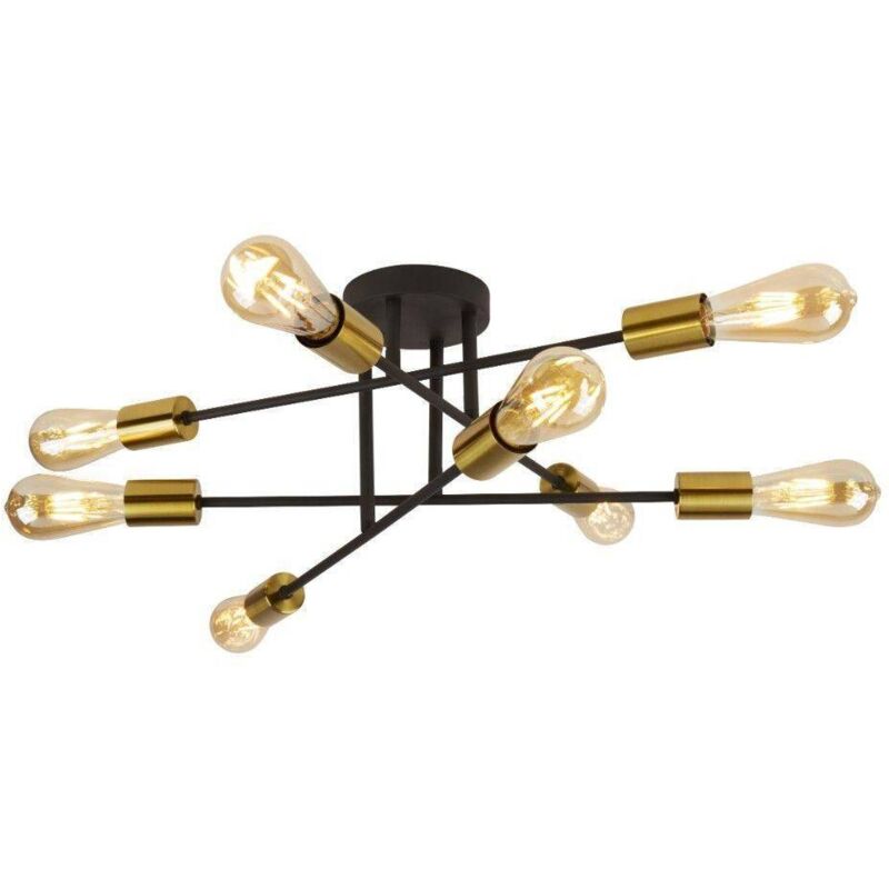 Deckenleuchte Vintage Industri Diamant Deckenlampe mit 20cm Käfig Semi Deckenleuchte Vintage Industri Diamant Deckenlampe mit 20cm Käfig Semi